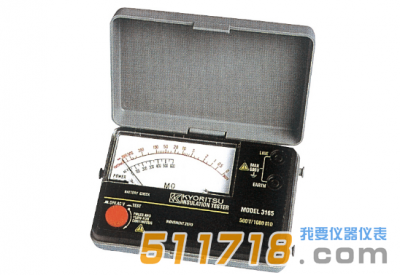 日本KYORITSU(共立) MODEL 3166絕緣電阻測(cè)試儀
