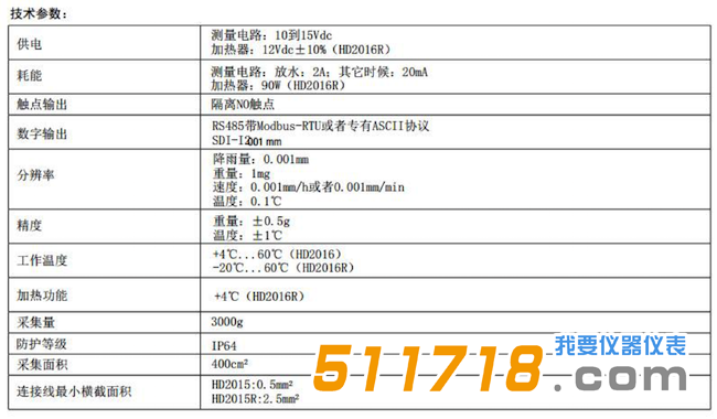 意大利DeltaOHM HD2016雨量計.png